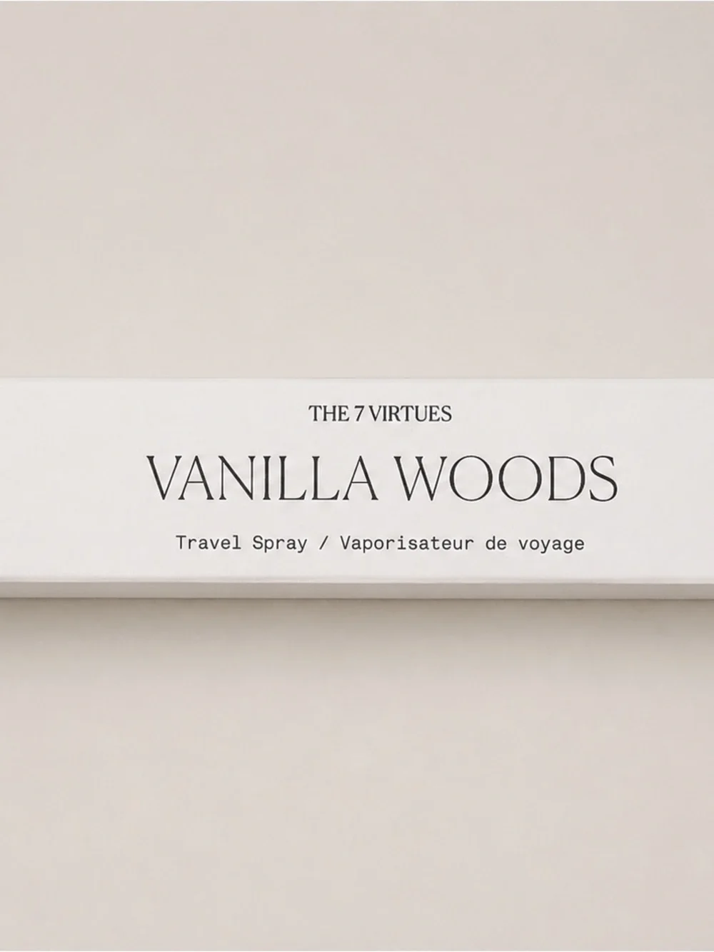 The 7 Virtues Vanilla Woods Eau de Parfum Travel Spray 10ml - Picture 2 of 3